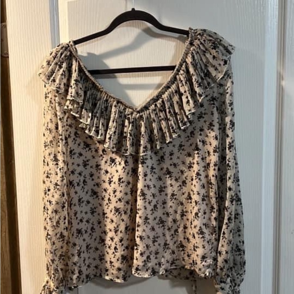 English Factory Cottage Coral Floral Size S